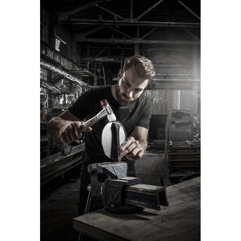 Halder 3968025 25 mm CA/Nylon EH 3968"Baseplex" Soft-Face Mallet -
