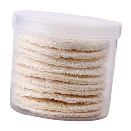 MERRYHAPY 20piezas Almohadillas Desmaquillantes Reutilizables Para Limpieza Facial Exfoliantes De Luffa Natural Suaves y Ecológicas Para Remover Maquillaje y Impurezas