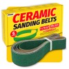 6 Pack 2 x 48 Inch Zirconia Ceramic Sanding Belts