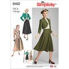 Simplicity 8462Pattern 8462 Women’s Vintage Blouse, Skirt and Lined Bolero,