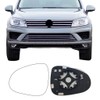 Driver Side Mirror Replacement Glass for Volkswagen VW Touareg 2011-2017,Backing