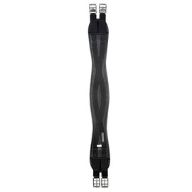 Kincade Anti-Chafe Shaped Elastic Girth, Black, Size 42