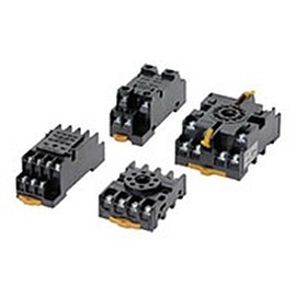 Omron PTF14A Track/Surface Mount Socket, For Use With LY4 Series Relays