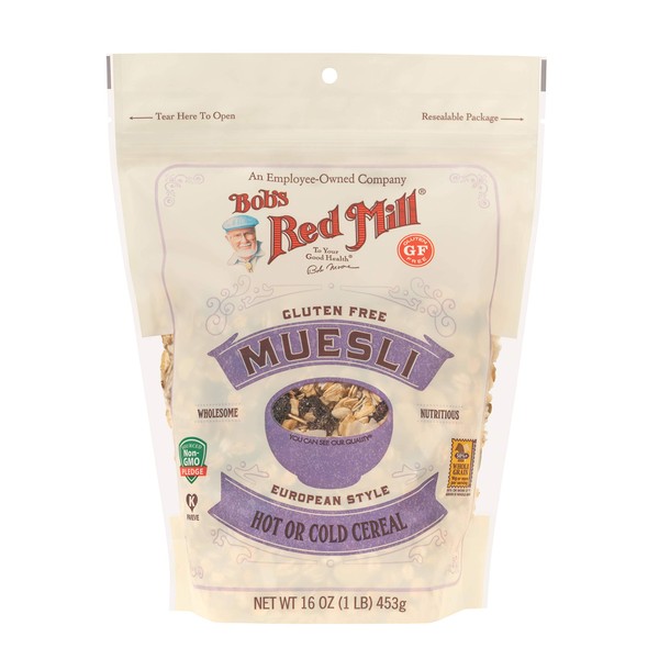 Bob's Red Mill Gluten Free Muesli Cereal, 16-ounce
