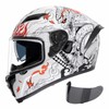 TRIANGLE Motorcycle Helmets Full face Helmet for Adults Men and