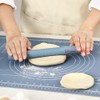 Silicone Rolling Pin Stainless Steel Inner Core Non Stick Rolling