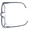 The Felix Rectangle Half Frame Reading Glasses, Unisex Half Rim