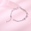 GANAZONO Bracelet Woman Bracelet Star 925 Pure Silver Jewelry Adjustable