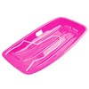 Plastic Winter Toboggan Snow Sled Thicken Durable Sleds for Kids