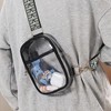 AdiStylinno Clear Sling Bag, PVC Crossbody Bag, Waterproof Shoulder Bags