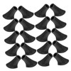 SUPVOX 30pcs Non-Slip Trekking Poles Tips Replacement Walking Poles Crutch