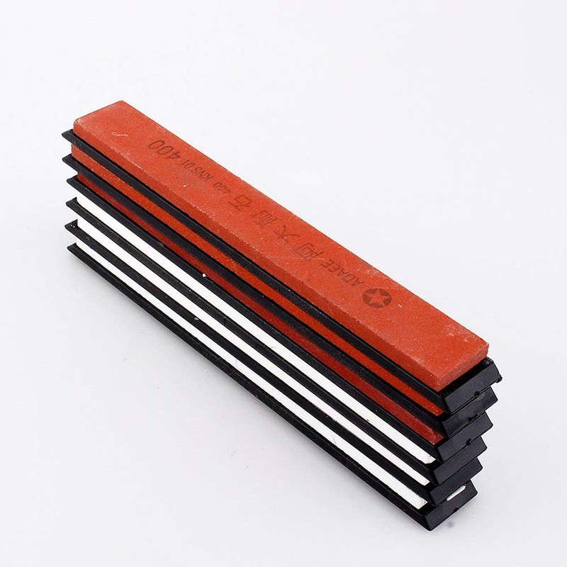 6Pcs 16.5 x 5 x 3cm Sharpening Stone Kit, Sharpening