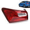 Halogen Tail Lights Assembly Compatible with 2016-2018 Chevy Malibu Left