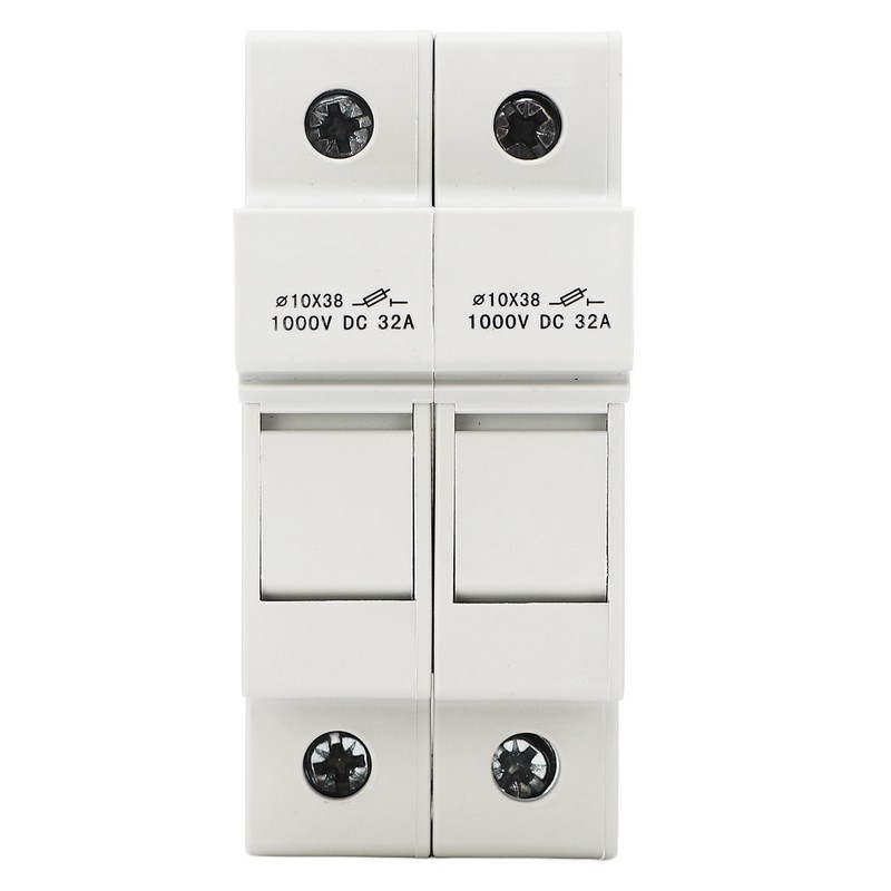 DC Fuse Holder Quick Breaking 2P 32A 10x38 Photovoltaic Fuse