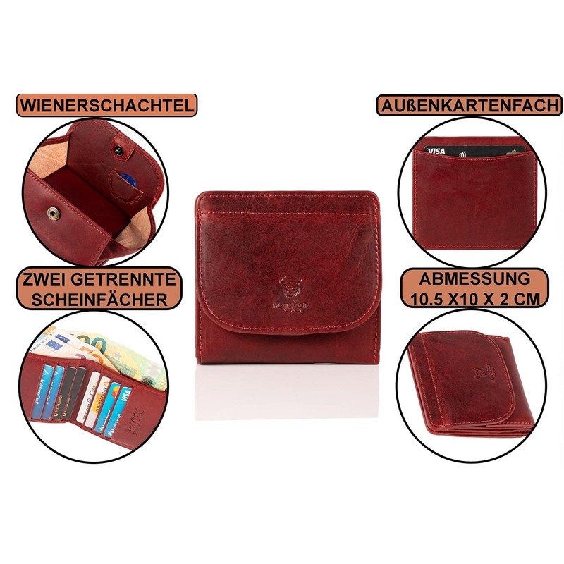 MATADOR Kleine Wiener Box Mini Purse Wallet Men's Small Leather