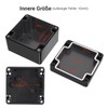 Therlan Junction Box, Black, Waterproof IP65, Electronic Housing, Waterproof Junction