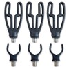 TJR Tackle 6pc Rod Rest heads Inline Front & Rear