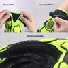 HLDD HANDLANDY Heavy Duty Work Gloves, SBR Padding, TPR Protector