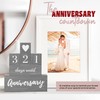 Wedding Countdown Sign - Countdown Calendar Wedding Plaque - Cute