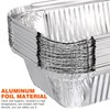 iplusmile Aluminum BBQ Plates for BBQ 700ml Disposable Plates BBQ