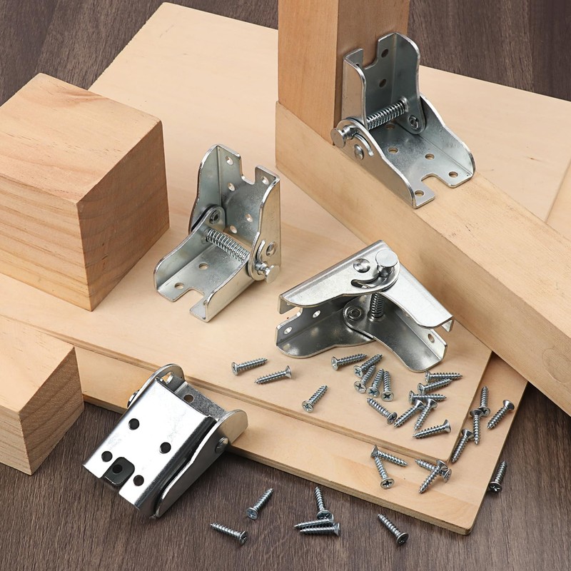 Biugaaufai 10 Pack 2.6 x 2.4 inches 90 Degree Folding