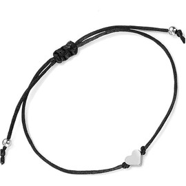 WANGENPING Adjustable Friendship Bracelets, Mother Daughter Matching Heart Bracelets, Friendship Bracelet, Women's Anklets, Gifts for Sisters, Best Friends, Boyfriend and Girlfriend, Alloy, No