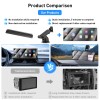 XGODY 4K 11.3Inch Car Stereo Wireless Apple Carplay/Androi