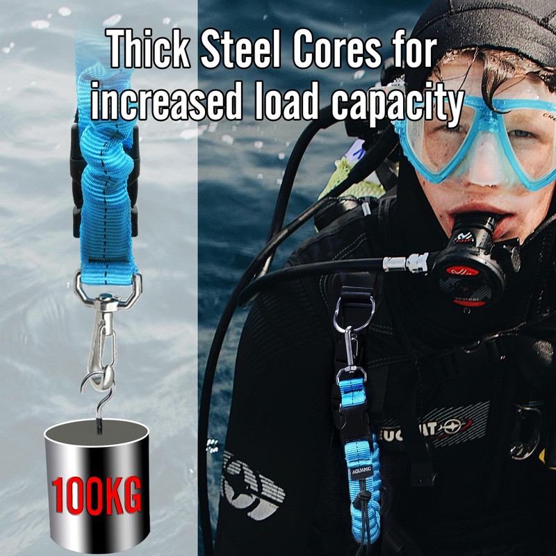 nitescuba Spiral Cable Spring Coil for Diving, Diving Accessories, Anti-Lost
