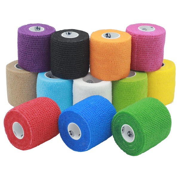 Self Adhesive Bandage Wrap - Vet Wrap for Dogs, Self
