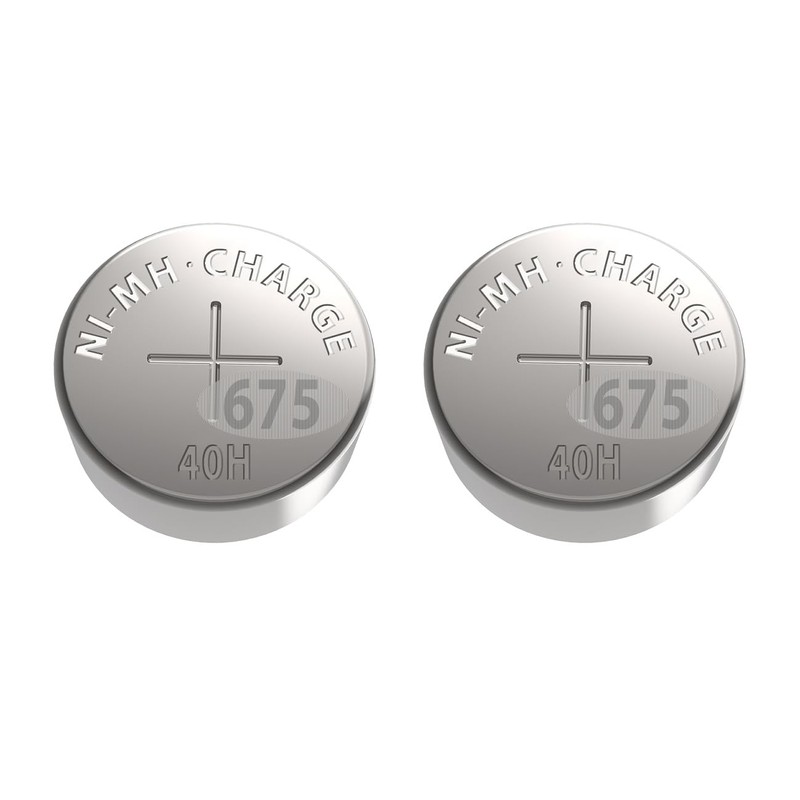 Wokyo Rechargeable Hearing Aid Batteries and Charger for 675 Hearing