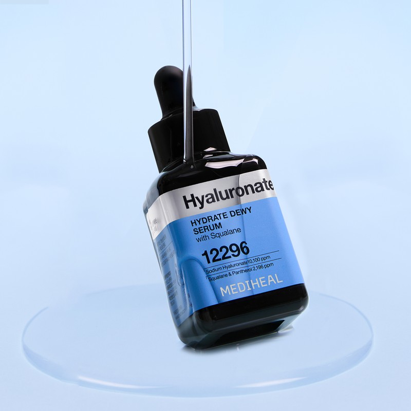 Mediheal Hyaluronic Acid Serum 40ml + 2 Wrapping Serum Masks