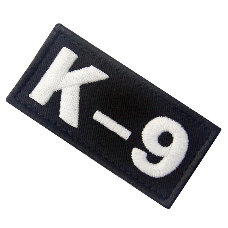 Tactical K9 Dog Glow in the Dark Embroidered Velcro Patch