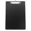 A4 Clip Board, Black Plastic Clipboard,Clip Boards Folder,Mini Plastic Writing