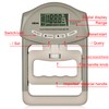 Digital Hand Strength Gauge, 90 kg / 200 lbs Grey
