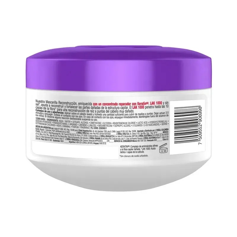 Mascarilla Elvive Reparación Total Extreme - 300gr
