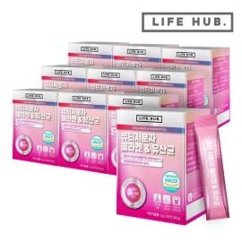 Life Herb Beauty Low Molecule Collagen Lactobacillus 10 Sets (2g x 300 Packets) 10 Month Supply / 라이프허브 뷰티저분자 콜라겐 유산균 10세트(2g x 300포) 10개월분