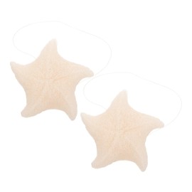 Baluue Baby Shower Sponge Brush Set Exfoliating Shower Scrubber and Bath Sponge Newborn Skin Safe 2 Pack