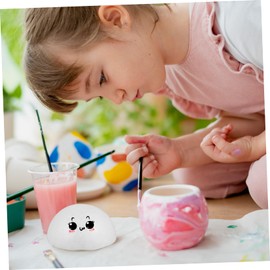 OHPHCALL Foam Balls Material 22pcs Blank Hemispheres DIY Painting Crafts Xps Foam for Decorative Projects