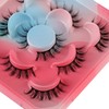 Manga Lashes Natural Look False Eyelashes 5 Pairs Transparent Eyelash