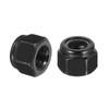 sourcing map 25Pcs 3/8"-16 Nylon Insert Hex Lock Nut, 304