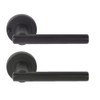 HANDLEZONE® Solus Privacy Lever On Round Rose Door Handles, with