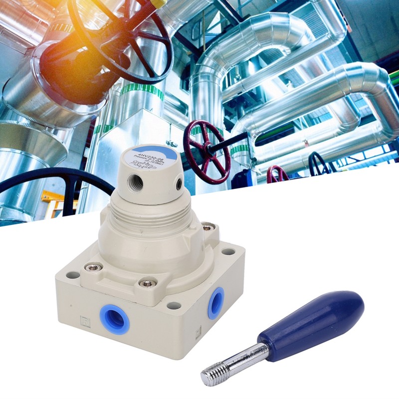 Hand Valve Manual Control Rotating Lever Air Distribution Pneumatic Replacement