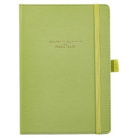 Happy Planner Undated Guided Disc-Bound Journal, 80 Pages, A5 Size, Gratitude Layout, Sage Green