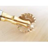 Pasta & Pastry Cutter, Brass Fluted-Edge Blade Cod. AM/RS38