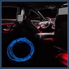 VekAuto 1 Meter/3ft Neon Glowing EL Wire Strip Blue Light