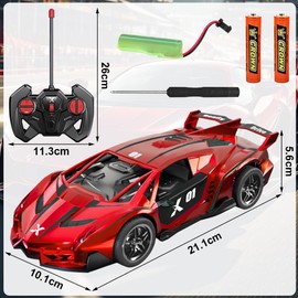 HATFRYF RC Drift Car, Cool Electric Remote Control Car, 1:22 Remote Control, Kids Toy Vehicle, Model Toy for Boys - Driftable, Gifts for Kids Boys Design Y