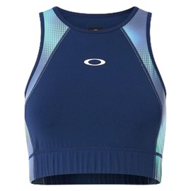 Oakley Womens Pursuit Cropped Top, Blue