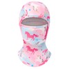 WAWSAM Space Children's Balaclava Face Mask for Boys, Unicorn H-THICKEN