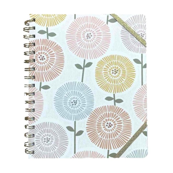 Carolina Pad Down to Earth Ideal Book, Floral (8.75 Inches