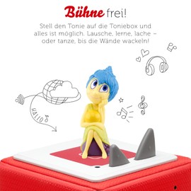 tonies Audio Character for Toniebox, Disney’s Inside Out (German Version), Original Audio Story Accompanying the Film, for Children from 4 Years Old, Playing Time Approx. 71 Minutes